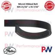 Gates Micro-V Ribbed Belt Standard For Subaru, Pontiac, Chevrolet, Saturn, Saab (for: Saab)