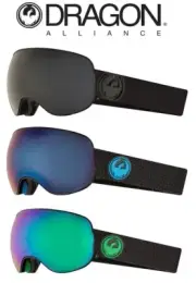 Dragon Alliance X2 Snowboard / Ski Goggles, Many Colors, Bonus lens, New! SALE!