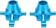 RC Car Steering Cup Aluminum Alloy Front Steering Cup Easy to Disassemble for Tamiya TT01 Flat Sports Car Blue 2PCS