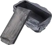 Homoyoyo Stone Key Holder Decorative Outdoor Garden Storage Box for Spare Keys Realistic Stone Design Versatile Storage for All Outdoor Environments