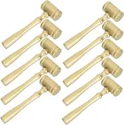 JOINPAYA 10pcs Year-Old Sand Crab Car Beach for Babies for Crafts for Boys for Boys Mini B Hammer Hammer for Game Golden Wooden
