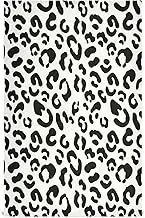 GAIREG Black Spots White Leopard Print Drying Dish Towels for Kitchen, 28x18 Inch Decorative Spring Kitchen Towels