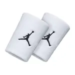 NIKE 護腕 JORDAN DRI-FIT 男女款 白 喬丹 腕帶 吸濕排汗 單色【ACS】 JKN0110-1OS