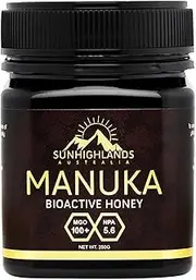 Sunhighlands Manuka Honey, UMF 5.6, MGO 100+, 250g