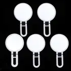 Folding Hand Held Mirror Double Side And Magnification Makeup Mirror
