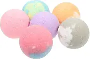 WOONEKY Safe Fragrant Foot Soak Balls 6 Pack Portable Bath for Foot Bath Body Clean Great Idea