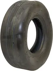 160-667 Kenda Tire Smooth 4 Ply 13x5.00-6 Black, Outdoor Power Equipment Tires, OEM Replacement Kenda, Carlisle, and Exmark Lawn Mower Tires, 440 Max Load Capacity, Soft Traction