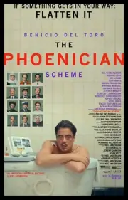 THE PHOENiCiAN SCHEME Wes Anderson Benicio Del Toro SMALL french Wall Decor