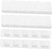 KOMBIUDA 20pcs Multipurpose Oral Cup Convenient Oral Cup Mixing Bowl Dentist Mixing Cup Mixing Cup for Tooth Dish Oral Cup Polypropylene White