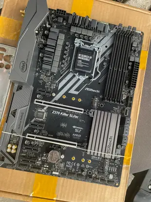 ASROCK/華擎科技 Z370 Killer SLI/ac DDR4 支持9700K 十四相供電