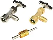 TOKIDNY R134a Can Opener Single Puncture Tap Core Removal Tool T-handle for Long Use