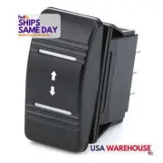 Nitrous Express 52-402, One Rocker Switch Momentary Winch Black Plastic Performa