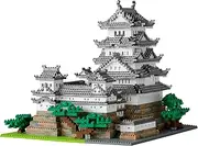 Kawada Nanoblock Himeji Castle Special Deluxe Edition Metallic Silver Ver. NB-042A
