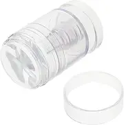 Nail Stamp Nail Art Kit Stamp Plates Salon Nail Tool French Tip Stamp Nail Art Stamper Nail Painting Tools Nail Tip Stamp Stamping Tool Stamper Kit Transparent Plastic