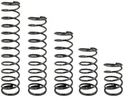 5/10pcs 1.8mm Shock Absorbing Pressure Return Compression Cylindrical Helical Coil Back Spring Compressed Spring 65Mn Steel(30mm (10PCS),24mm)