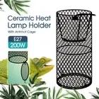 Reptile Ceramic Heat Lamp Bulb Holder Cage Light Snake Chicken Brooder Switch AU
