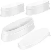 minkissy Nail Dip Powder Boxes French Manicure Dipping Molds Diy Nail Art Tool Set