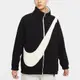 NIKE NSW Swoosh Jacket 女款外套 雙面穿 大勾勾 保暖 黑 米-DC5138010