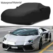 For Bugatti Veyron 100% Waterproof Satin Stretch Indoor Outdoor Car Cover Black (for: Bugatti)