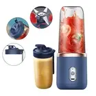 Electric Mini Blender with 6 Stainless Steel Blades for Smoothies and Juicing