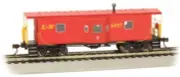 Bachmann HO Steel Bay-Window Caboose Louisville & Nashville L&N #6497 73209
