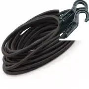 25 Feet Long Extra Long Heavy Duty Stretch Bungee Cord with Hooks
