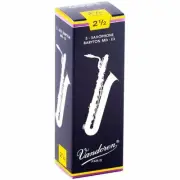 Vandoren 5 PACK Traditional Baritone Saxophone Reeds #2.5 Strength 2 1/2 /SR2425