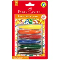 在飛比找誠品線上優惠-FABER-CASTELL學齡子彈可擦拭蠟筆/6色