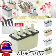 4Cells Ice Cream Mold Icy Pole Jelly Mould Frozen Molds Maker Pop Popsicle BloHA