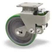 8" Heavy Duty Swivel Caster Wheel 1200lbs Load Capacity - Hamilton Aerospace Spr