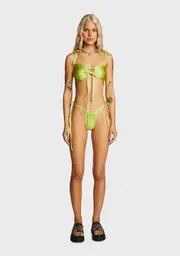 [Groovy Gal] Haze Strappy Bikini Set
