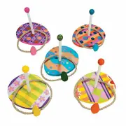 Easter Egg Ring Toss Game, Springtime Games & Toys, 10 Pieces
