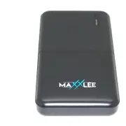 Maxxlee 10000mAh Power Bank Dual USB Output Black