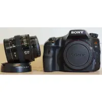 在飛比找蝦皮購物優惠-[ 二手 ] SONY SLT-A65V 日文機 贈鏡頭 請