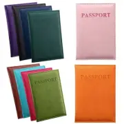 PU Travel Passport ID Card Wallet Holder Cover Organizer Protector Cover Slim AU