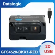 Datalogic Gryphon GFS4520-BKK1-RED USB Fixed Mount 2D Barcode Scanner with Cable