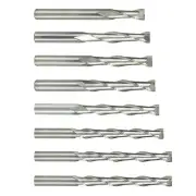 Woodworking Flat End Mill Illing Cutter Router Bit Carbide Cutting Spiral