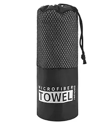 Fast Drying Beach Towel | Quick Dry Microfiber Bath Towel | Super Absorbent, Portable Washing Cloth, Camping Accessories Sandproof for Body Sweat