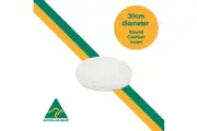 Aus Made ROUND 30cm Diameter Cushion Insert Polyester Premium Lofty Fibre