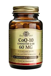 Solgar Coenzyme Q-10 60 mg Vegetable Capsules, 60