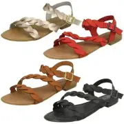 Ladies Savannah Buckle Sandals