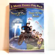 NANNY McPHEE / NANNY McPHEE RETURNS (DVD) Emma Thompson - Comedy Family Fantasy