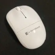 Wireless Bluetooth Mouse for Logitech M512 Toshiba Customized White w/ Receiver