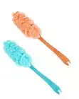 Lonekart Handle loofah back scrubber for Men and women pack of 2