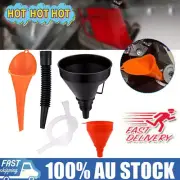 Car Engine Refueling Funnel with Filter Oil Petrol Diesel Gasoline Fuel Funnel V