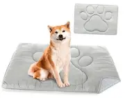 Dog Mat for Crate, Dog Bed Mat with Anti-Slip 36.0"L x 23.0"W x 1.0"Th 1 Grey