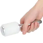 Leather Carving Hammer DIY HandMade Leathercraft Mallet Wooden Handle Stamping T