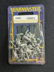 Games Workshop Warhammer Warmaster Ogres - New Metal 10mm - OOP