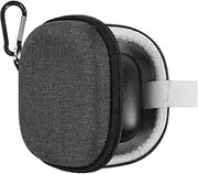 Geekria Shield Earbuds Case Compatible with Beats Powerbeats Pro 2 True Wireless Earbuds, Replacement Protective Hard Shell Travel Carrying Bag with Cable Storage, Waterproof Portable (Grey)