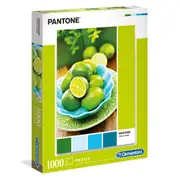 1000pc Clementoni Pantone Colour Swatch Juicy Limes Detailed Jigsaw Puzzle Piece